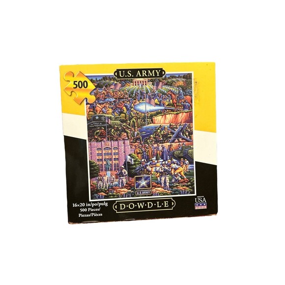 dowdle puzzle US Army 500 piece - Picture 1 of 3
